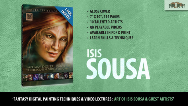 Fantasy Digital Painting Techniques & Video Lectures : Art of Isis Sousa & Guest Artists