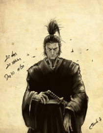 Cold Samurai.
I love to draw samurais.They are the coolest warriors and I'm a huge fan of Takehiko Inoue's Vagabond. by EduardoSCAR