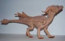 female dragon sculpture by PaintedKelpie