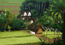 Forest Village by Monstertree