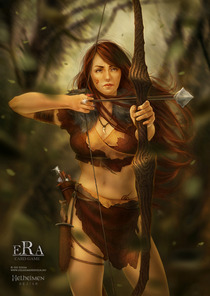 The Hunting - Era Card game illustration by isissousa