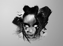 La monarca de los cuervos by Enzzok