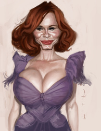 Christina Hendricks by devonneamos