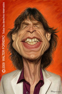 Mick Jagger by waltino