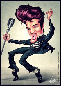 Elvis Presley by KenRobertHansen