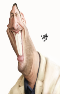ADAM SANDLER (*NEW TECHNIQUE*  PAINTED WITH MOUSE)  by elmagodellapiz