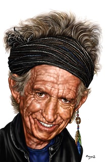 Keith Richards. by nuez11
