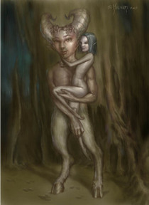 Fairy in his arms  by fernandomolinariArt