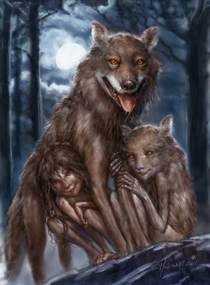 wolf mother by fernandomolinariArt