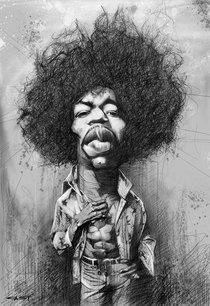 Jimi Hendrix by cast