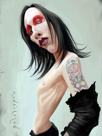 MARILYN MANSON by ANTONIO