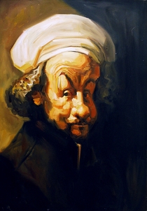 Rembrandt by vangogh