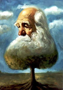 Walt Whitman by vangogh