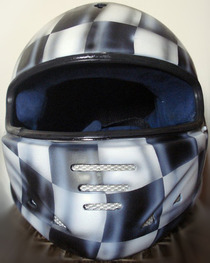 Fire flag helmet! by BCGH