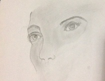 Half sketch  by Sketchoholic_apurva