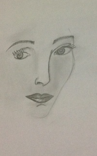 Simple lady by Sketchoholic_apurva