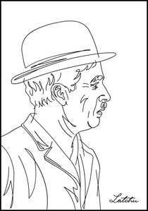 Charlie Chaplin by Latchu