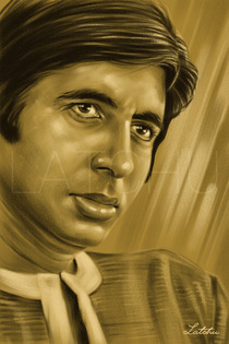 Amitabh Bachchan by Latchu
