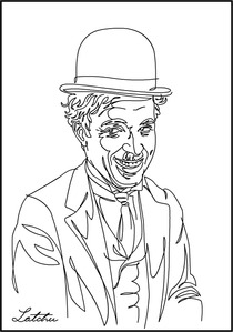 Charlie Chaplin by Latchu