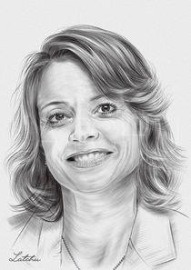Jodie Foster by Latchu
