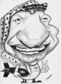 Yasser Arafat by guilhermemulaski